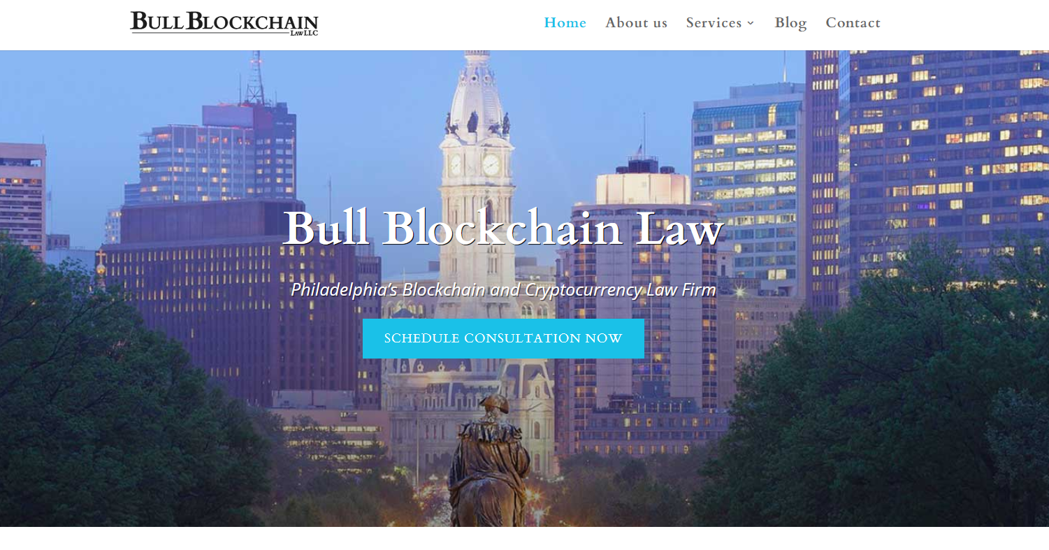 Bull Blockchain Law, LLC is Philadelphia’s first blockchain and cryptocurrency law firm.